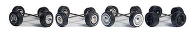 Greenlight Model Car Wheel Set Hollywood Icons rubber tyres real riders accessories diorama