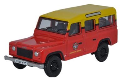 Oxford DEF011 Land Rover Defender 110 "London Fire Brigade"