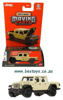 Matchbox Moving Parts 2026 FWD28 Jeep Gladiator