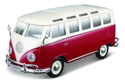 Maisto Diecast Assembly Kit 39956 VW Volkswagen Kombi Samba Bus