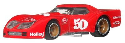 Hot Wheels Car Culture FPY86 Vintage Racing Chevy Chevrolet Corvette Greenwood 1976 No 50