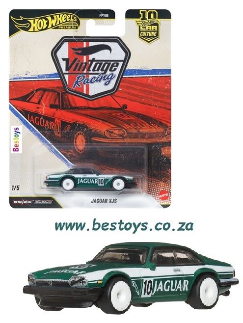 Hot Wheels Car Culture FPY86 Vintage Racing Jaguar XJS No 10 Hot Wheels Car Culture FPY86 Vintage Racing Jaguar XJS No 10