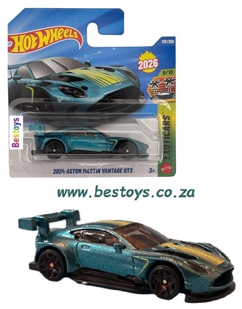Hot Wheels First Edition 2026 125/250 Aston Martin Vantage GT 3 GT3 2024 Exoticars Hot Wheels First Edition 2026 125/250 Aston Martin Vantage GT 3 GT3 2024 Exoticars