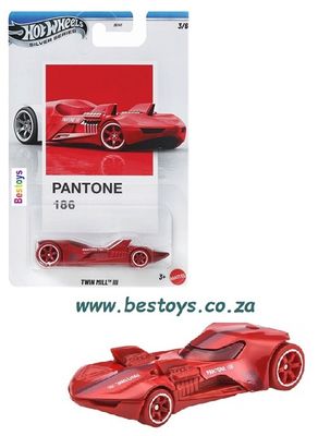 Hot Wheels Pantone Series 1 Twin Mill 3 No 186