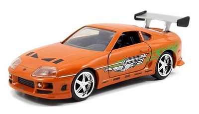 JADA Fast &amp; Furious 25th Anniversary 24037 Toyota Supra Brian Movie Film TV