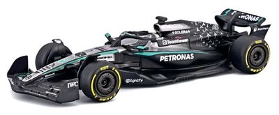 Burago 60161 Formula 1 F1 Mercedes Benz AMG Petronas W16 2025 GP Russell No 63