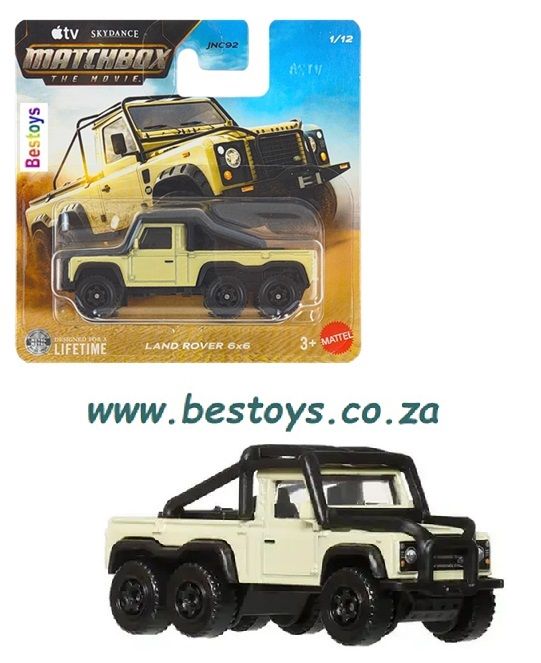 Matchbox The Movie Land Rover 6x6