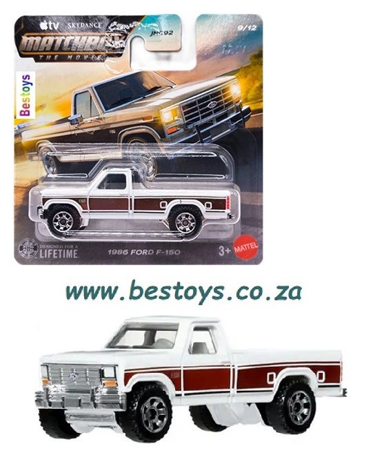 Matchbox The Movie Ford F 100 F100 Pickup 1986
