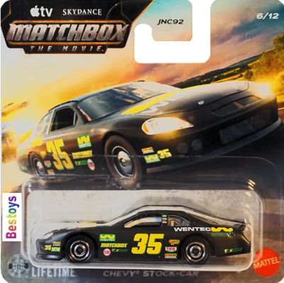 Matchbox The Movie Chevy Chevrolet Stock Car No 35