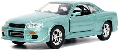 JADA Fast &amp; Furious 25th Anniversary 24037 Nissan Skyline GT R R34 Brian Movie Film TV