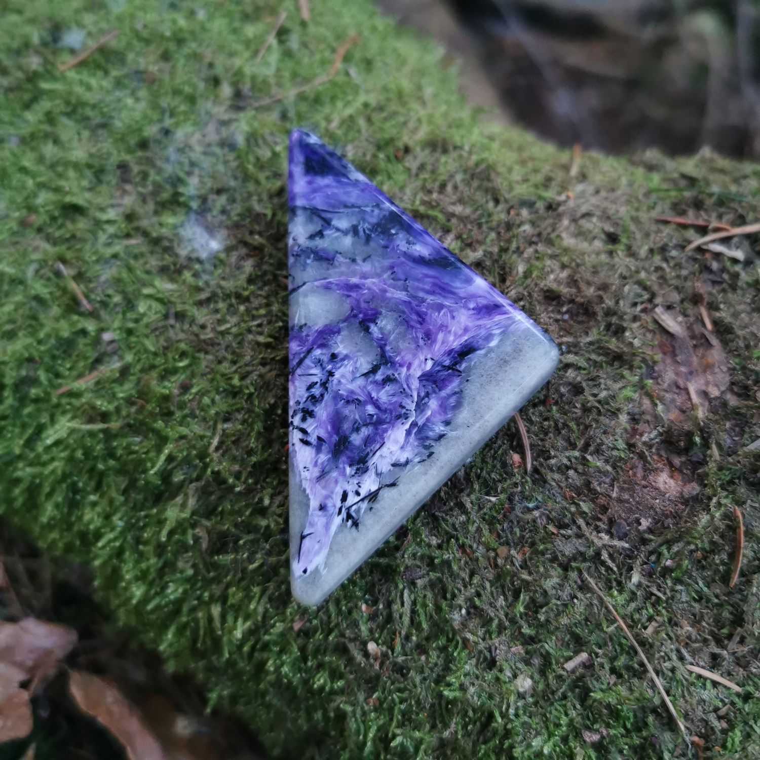 *seltener* Charoit- Mineralien, Edelsteine, Kristalle, Heilsteine