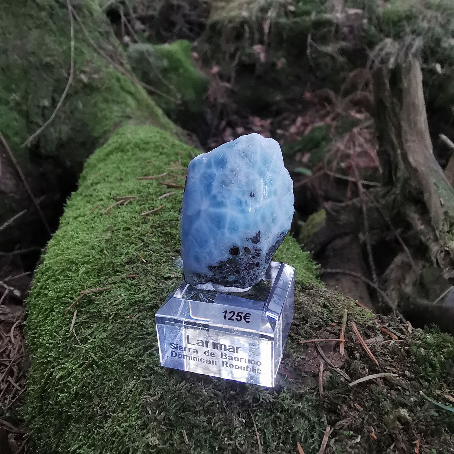 *Larimar*- Sammler-stück, Wertanlage, Mineralien, Kristalle, Edelsteine