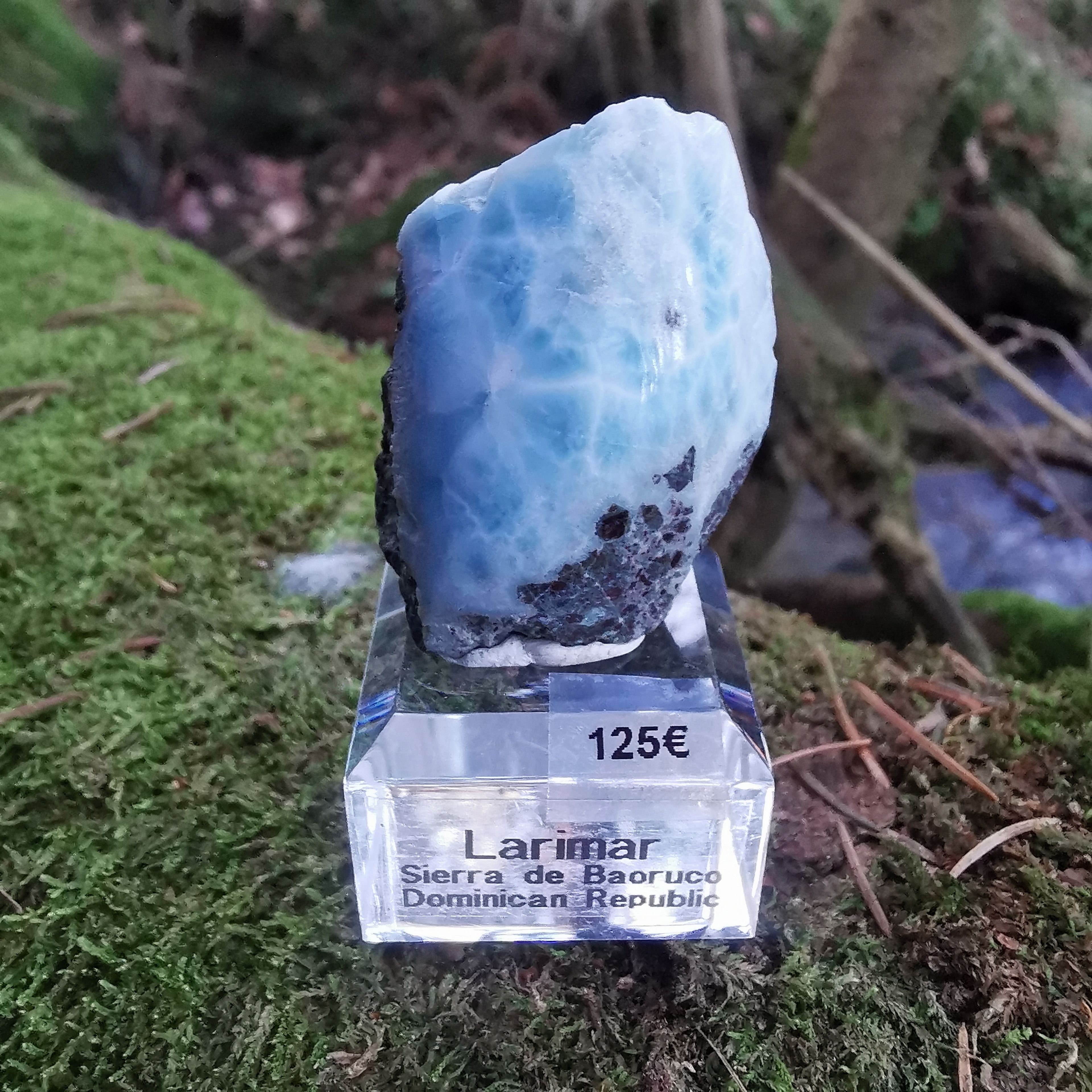 *Larimar*- Sammler-stück, Wertanlage, Mineralien, Kristalle, Edelsteine