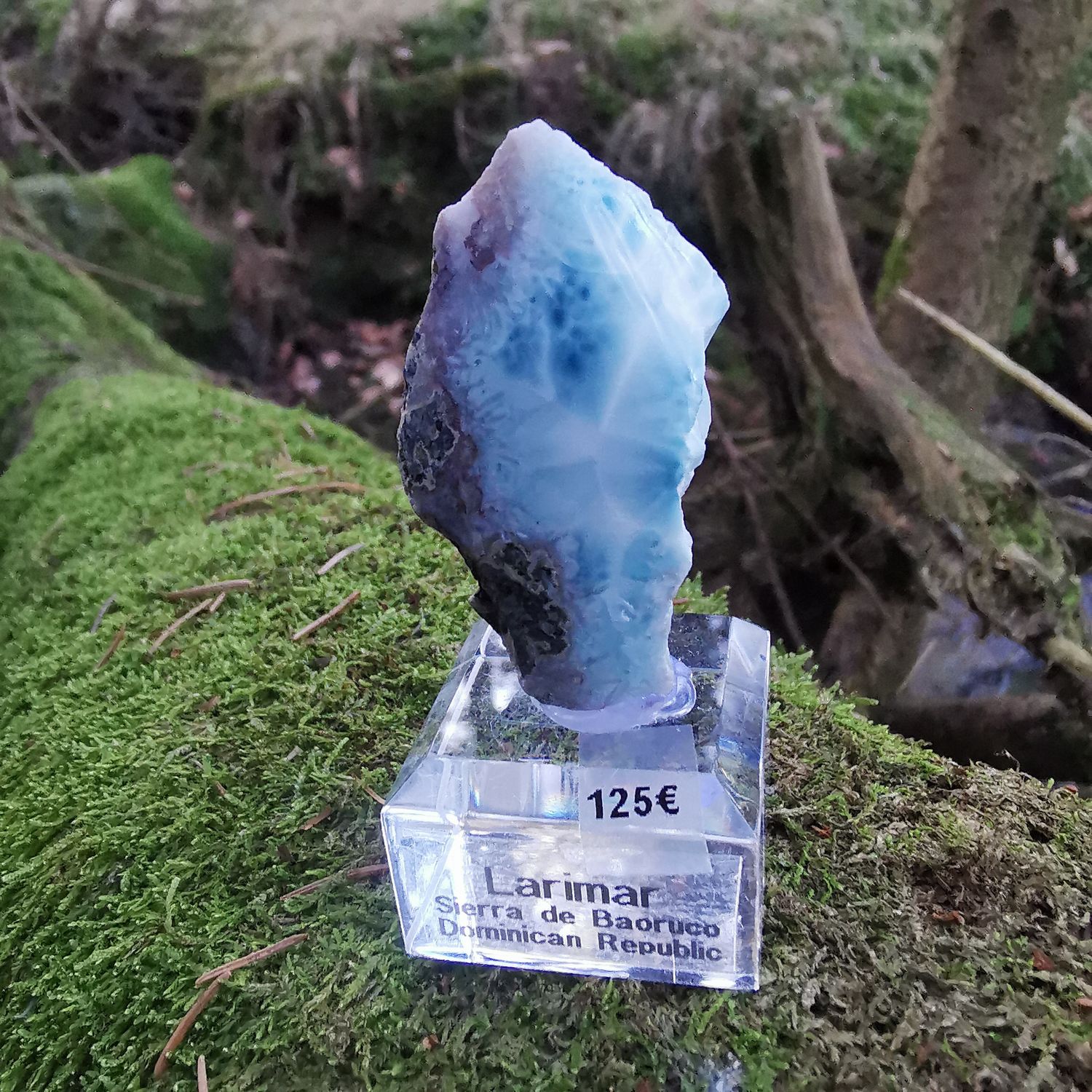 *Larimar*-  Atlantisstein, Wertanlage, Sammler-stück, Mineralien