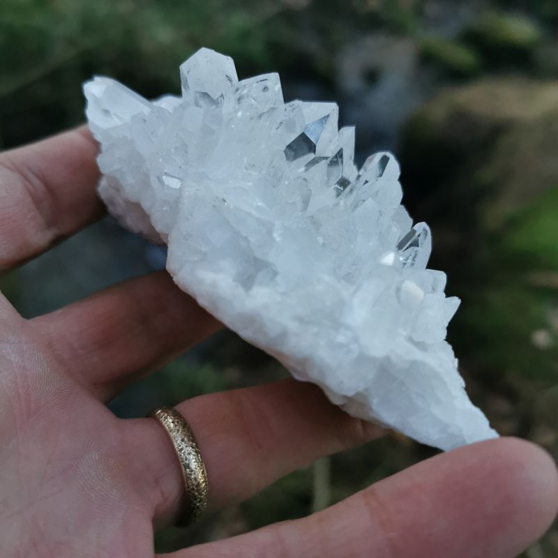 Bergkristall- Mineralien, Kristalle, Heilsteine