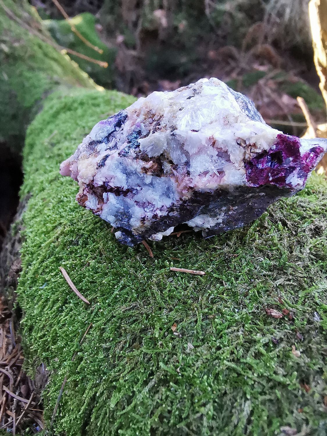 Erythrin *seltene* Mineralien- stufe