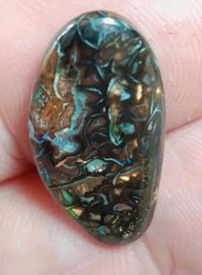 Koroit Opal 8.45ct. *sehr selten*- Edelsteine, Mineralien, Schmuckher-stellung