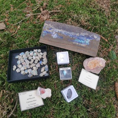 OPAL KONVOLUT / SAMMLUNG-Mineralien Edelsteine, Schmuckher-stellung, Schmuck
