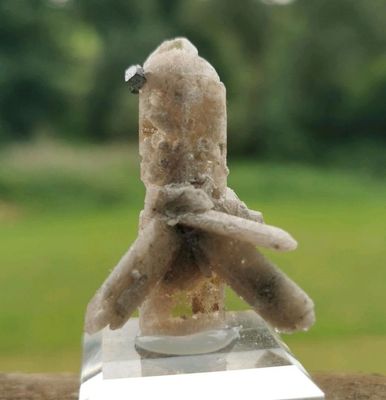 Topas+Bixbyit -Mineralien, Kristalle, Raritäten