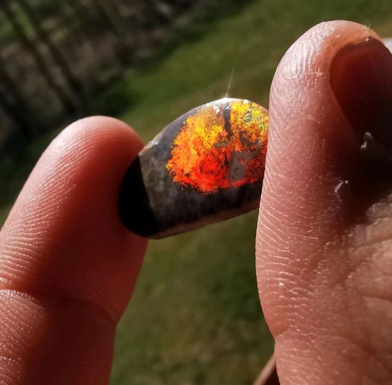 Andamooka Opal 8.15ct -Edelsteine, Mineralien, Schmuck, Kristalle