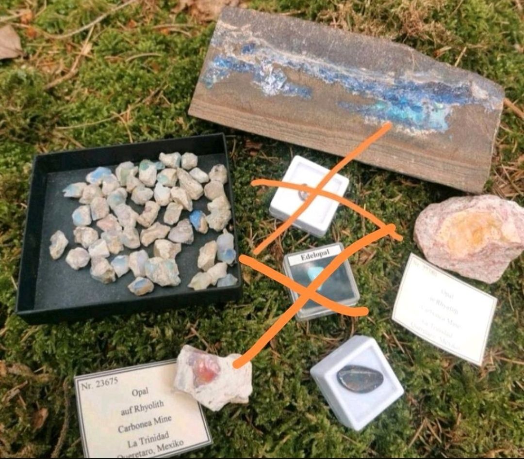 OPAL KONVOLUT / SAMMLUNG-Mineralien Edelsteine, Schmuckher-stellung, Schmuck