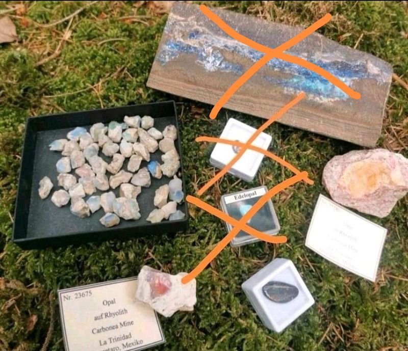 OPAL KONVOLUT / SAMMLUNG-Mineralien Edelsteine, Schmuckher-stellung, Schmuck