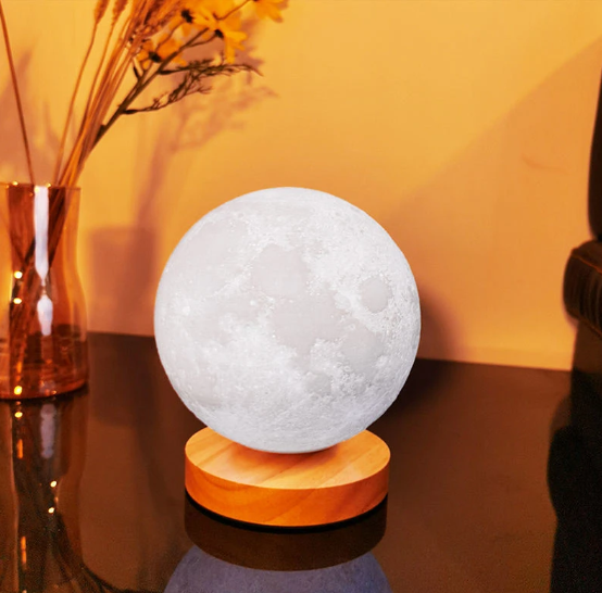 360° Rotating Moon Night Lamp