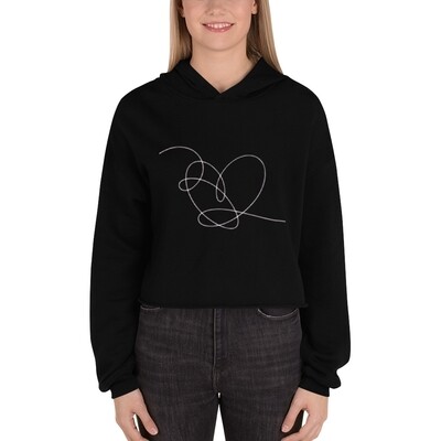 Heart Crop Hoodie