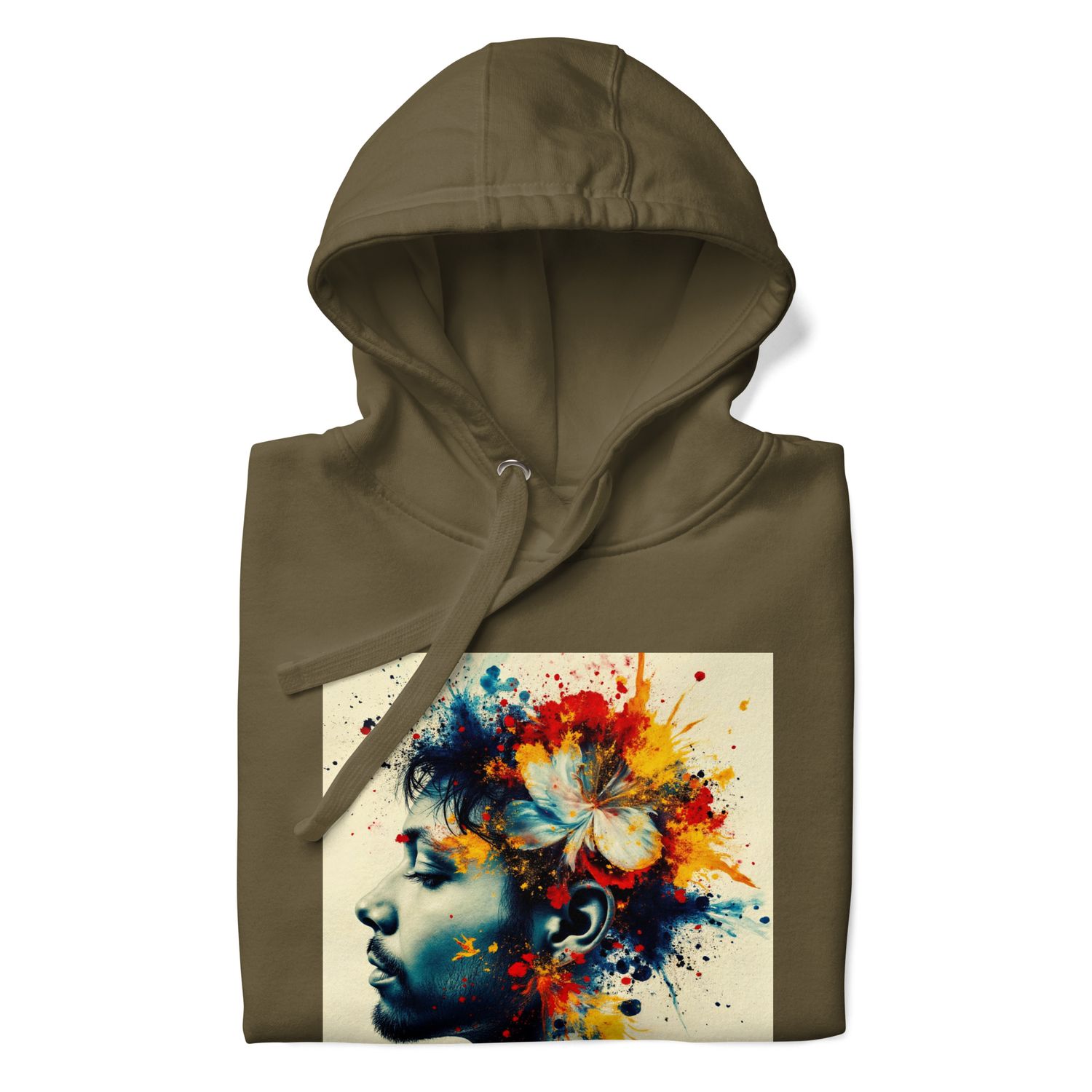 "Cosmic Petals: The Dreamweaver's Eclipse" Unisex Hoodie