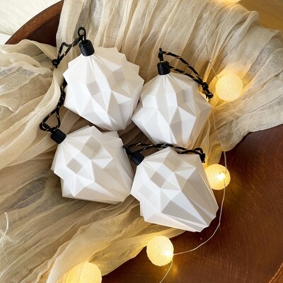 ORIGAMI Ornament - Quartz