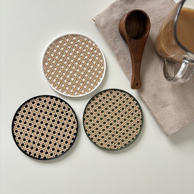 COZI Rattan Coaster (Set of 4)