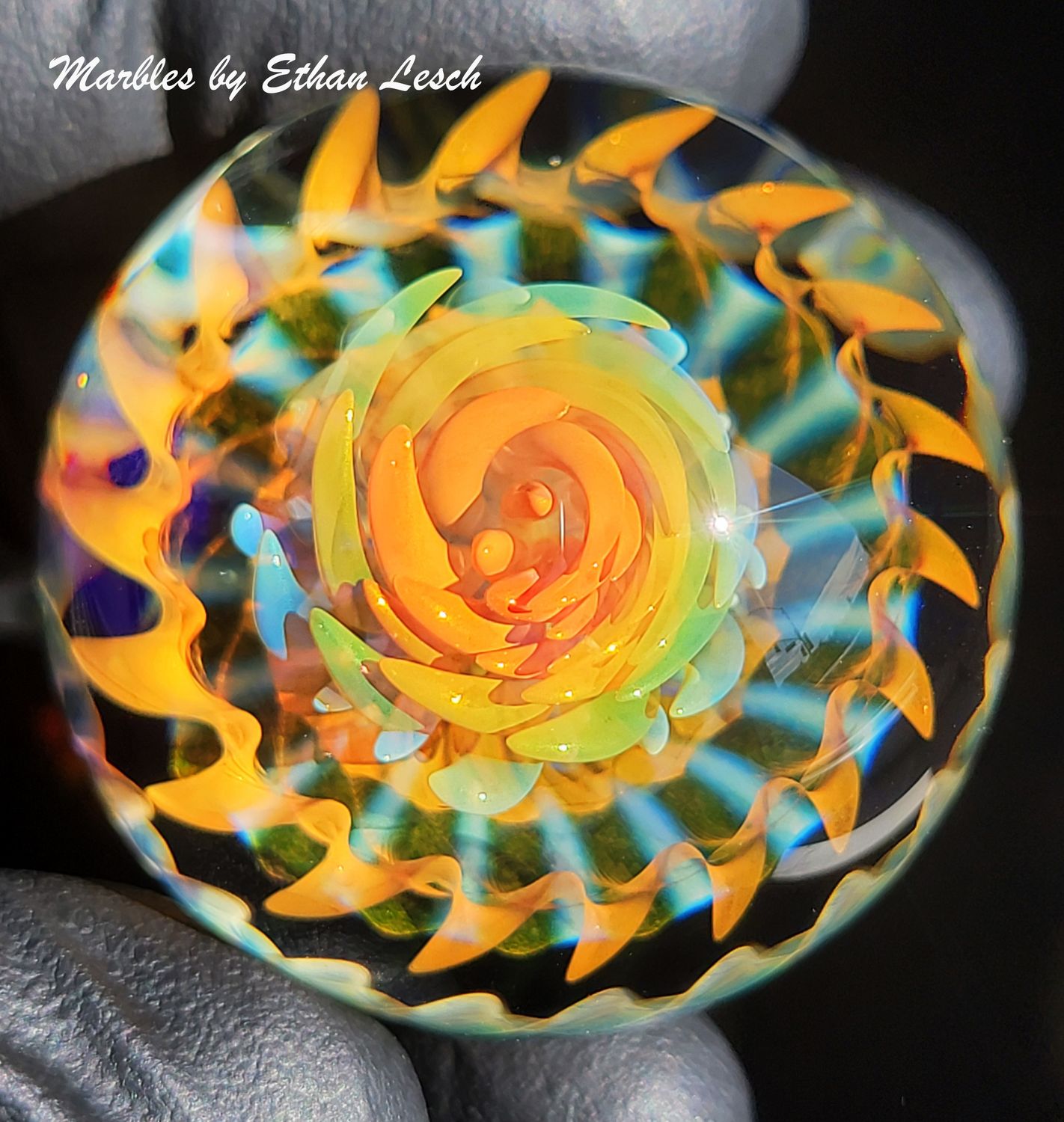 1.48&quot; Handmade Marble by Ethan Lesch