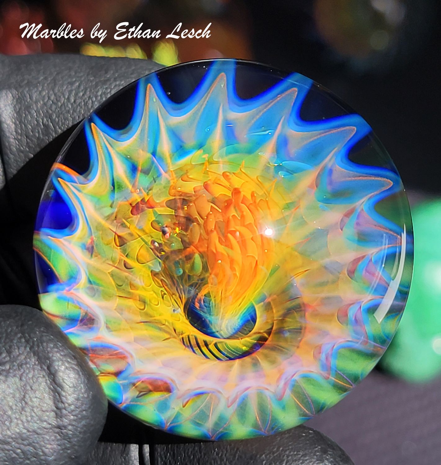 1.66&quot; Handmade Marble by Ethan Lesch