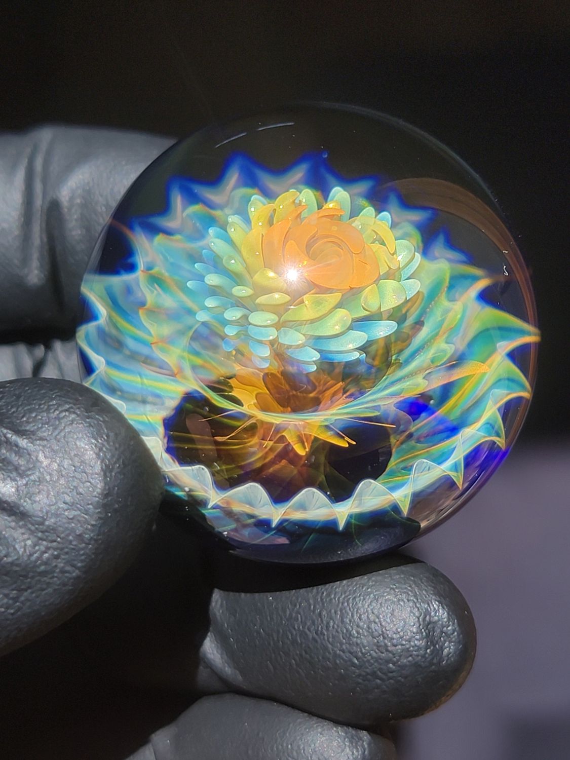 1.69&quot; Handmade Marble by Ethan Lesch