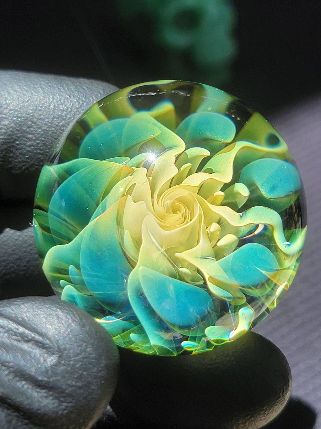 1.59&quot; Handmade Marble by Ethan Lesch