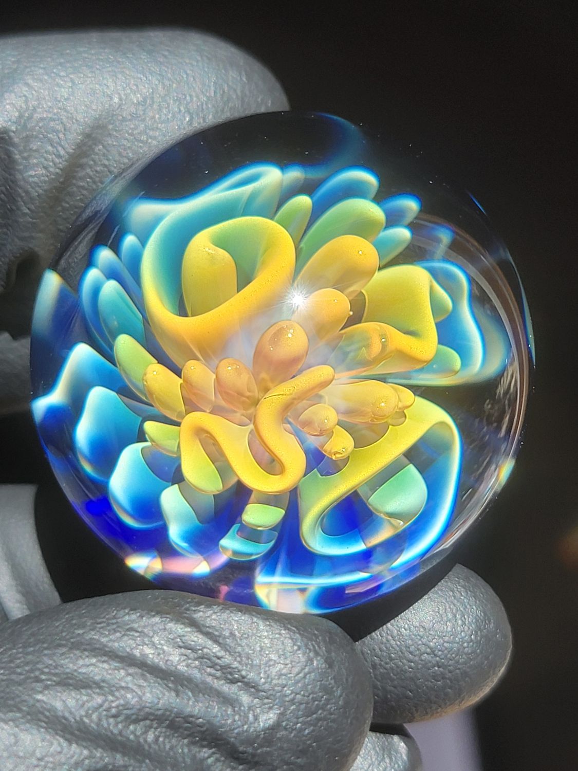 1.63&quot; Handmade Marble by Ethan Lesch