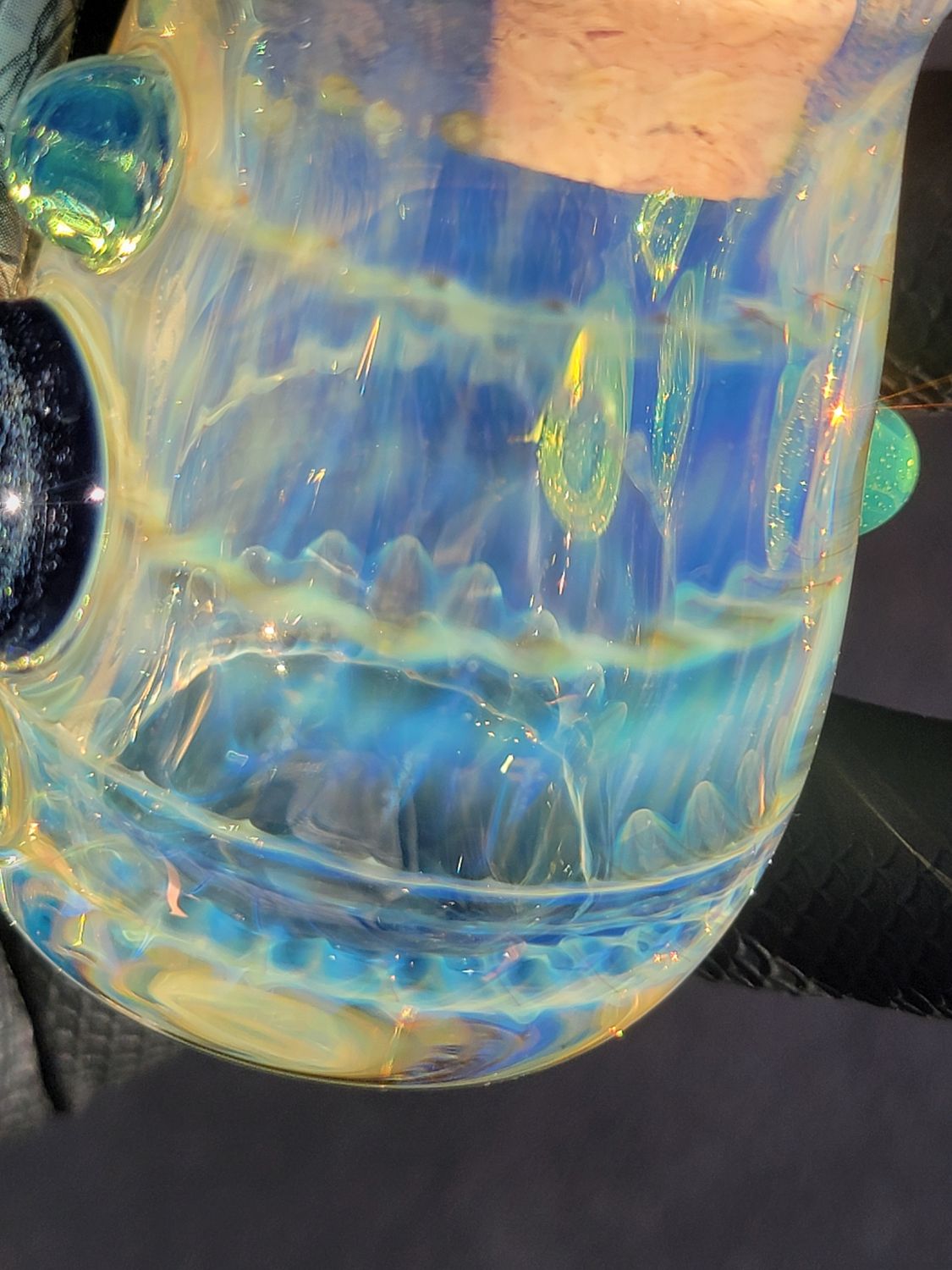 Heady Jar Handmade Collectible Glass Art Tobacco Pipe