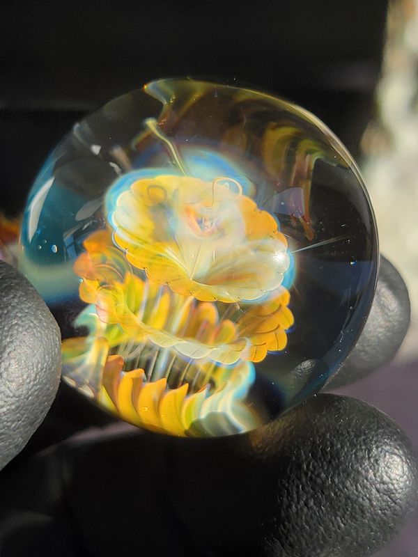 1.37" Handmade Marble by Ethan Lesch