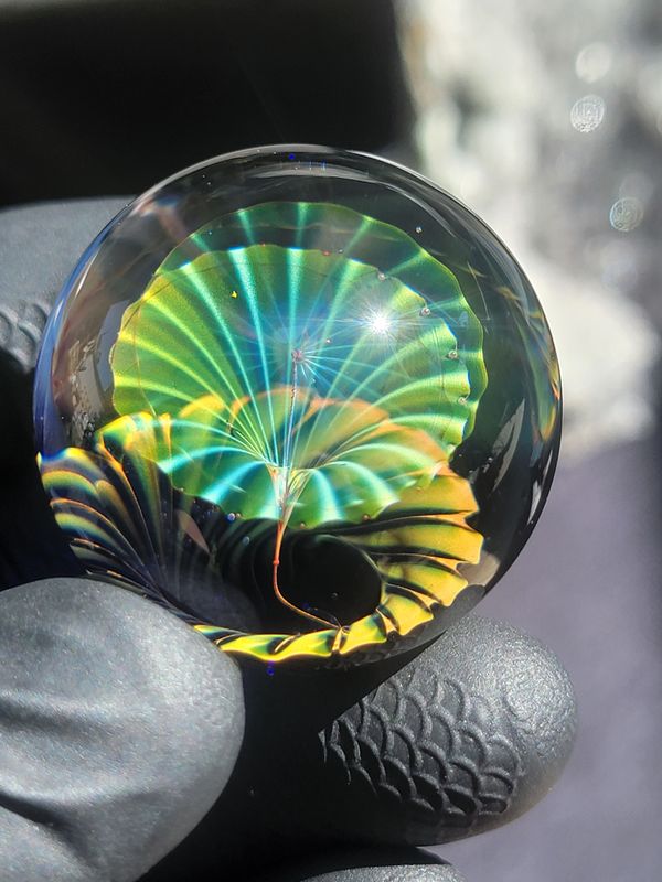 1.47" Handmade Marble by Ethan Lesch