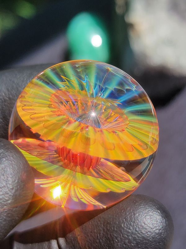 1.28" Handmade Marble by Ethan Lesch
