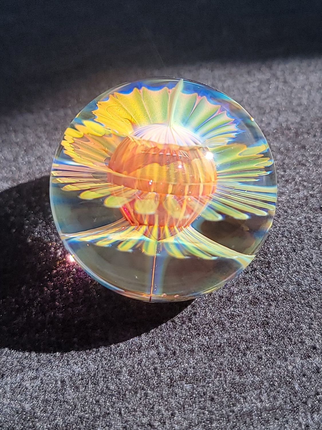 1.25" Handmade Marble by Ethan Lesch