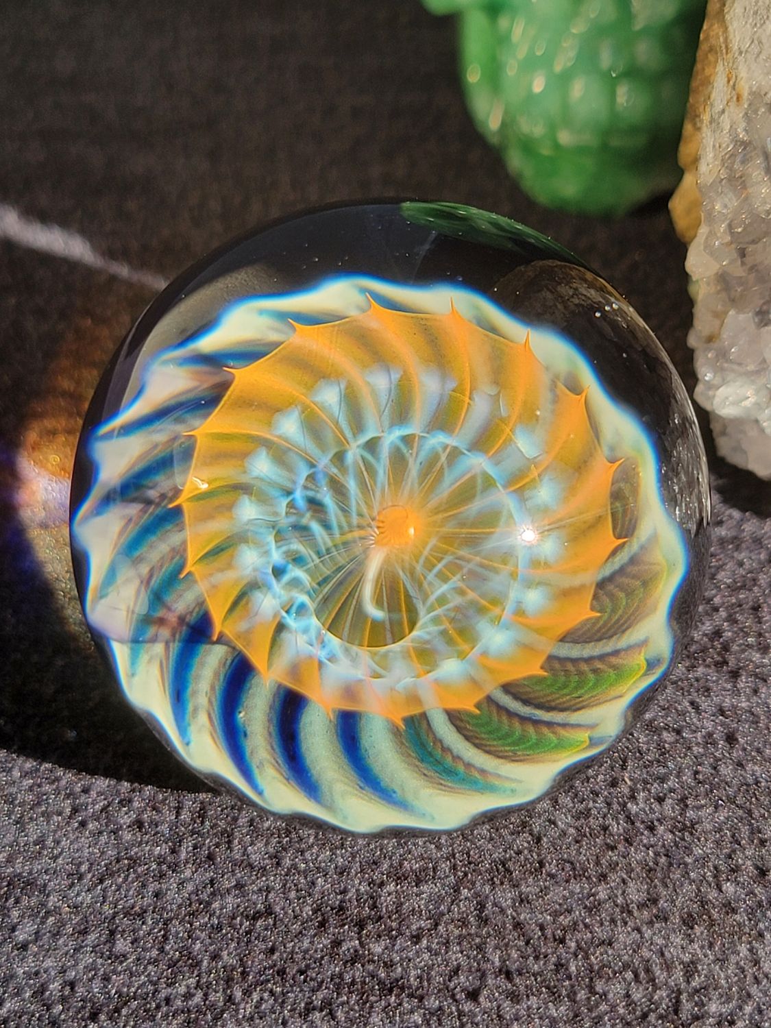 1.53" Handmade Marble by Ethan Lesch