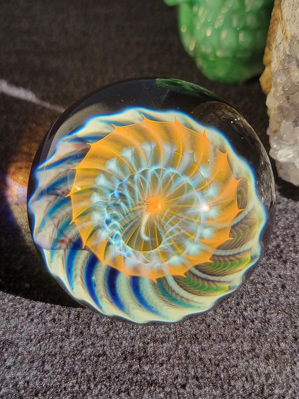 1.53" Handmade Marble by Ethan Lesch
