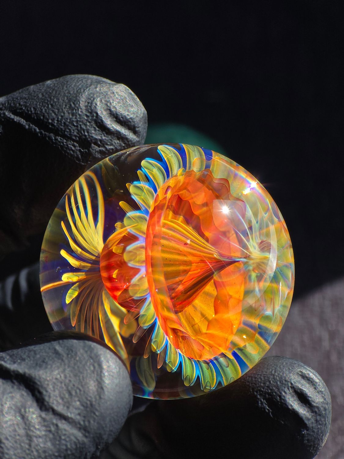 1.45" Handmade Marble by Ethan Lesch