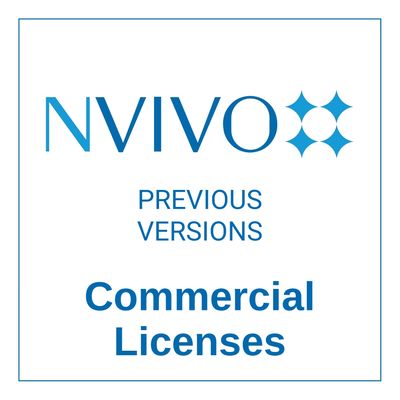 NVivo (Previous Versions)