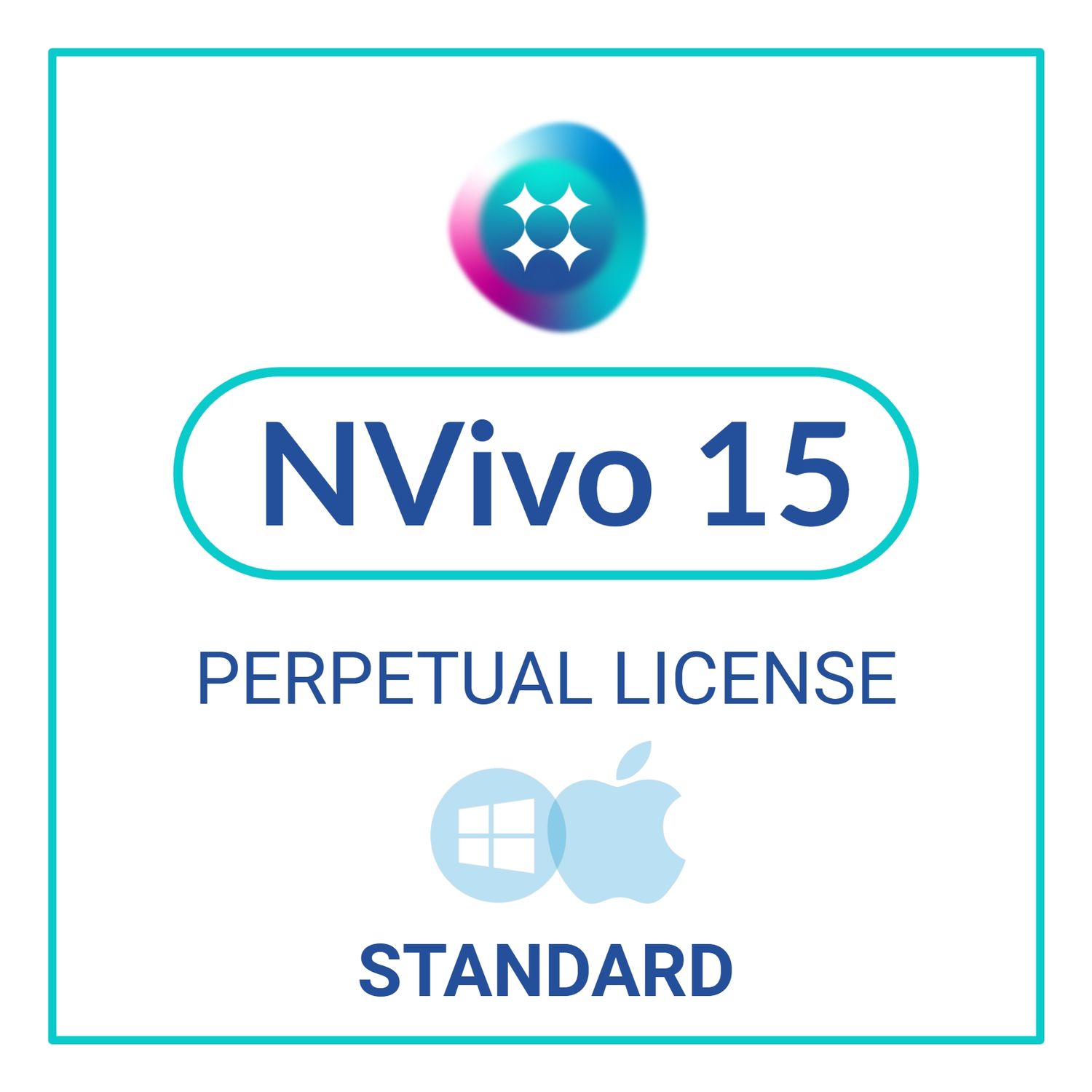 NVivo 15 - Perpetual - Windows &amp; Mac (Standard)