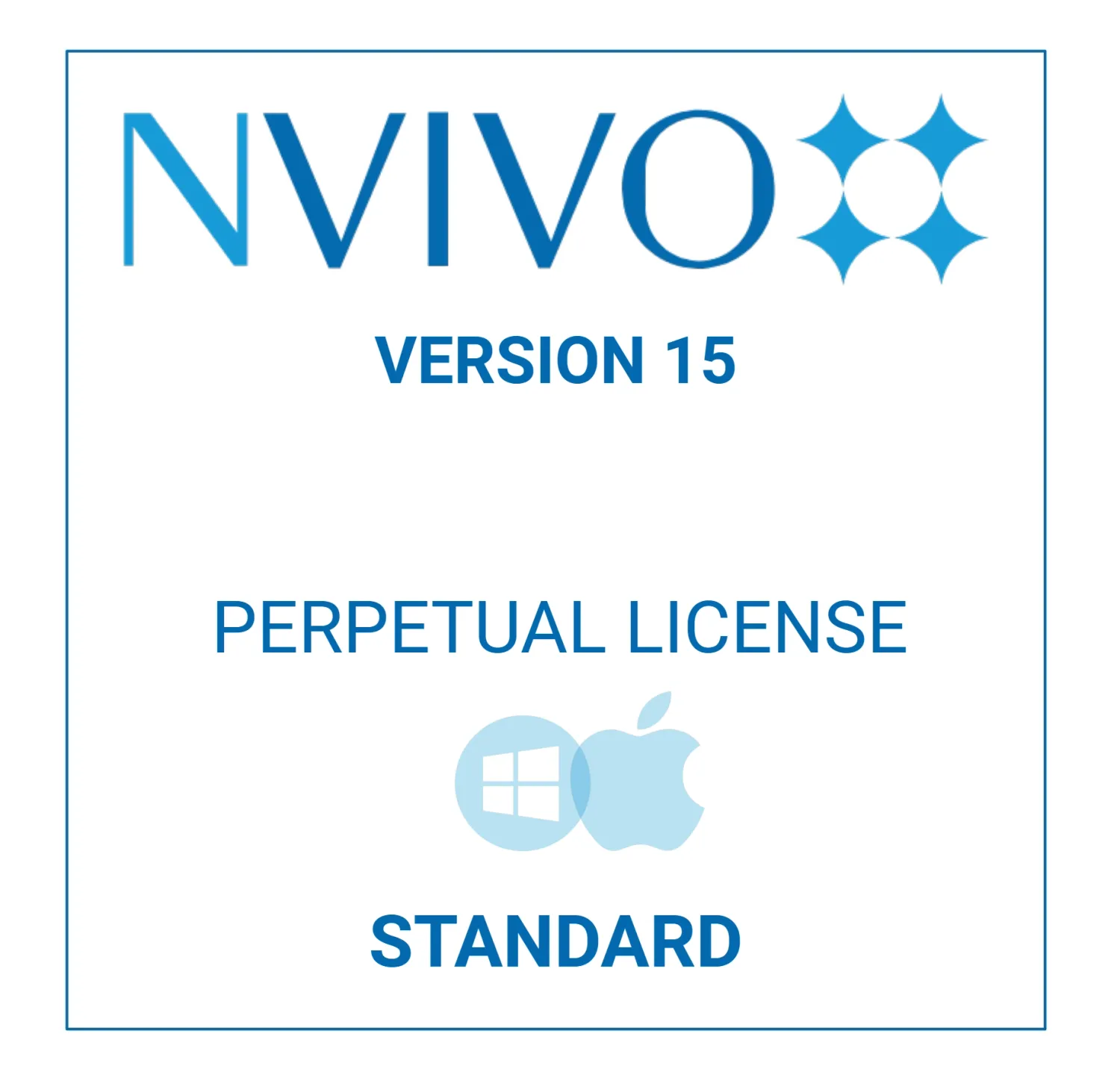 NVivo 15 - Perpetual - Windows &amp; Mac (Standard)