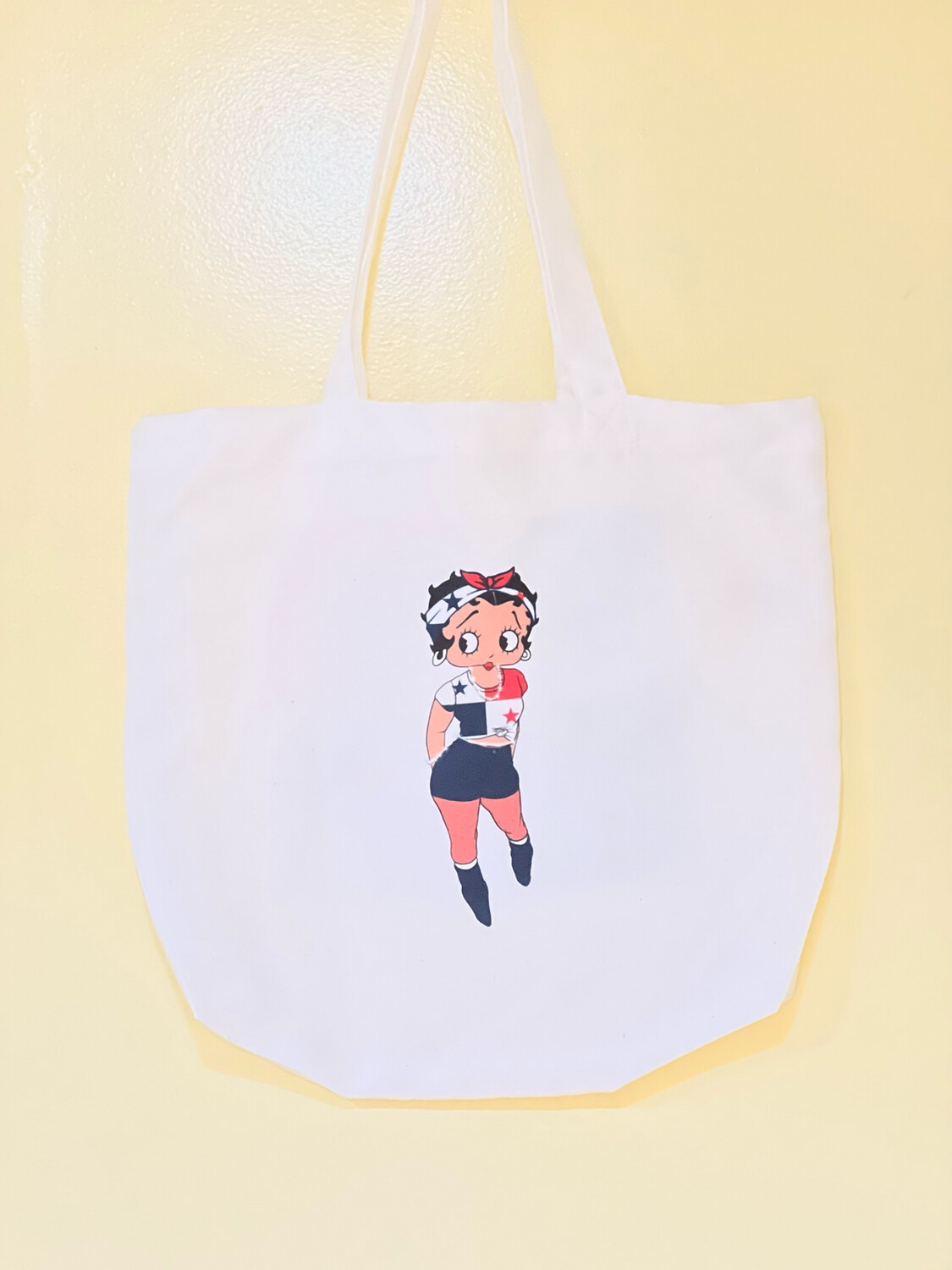 Panamanian Girl Flag Tote Bag.