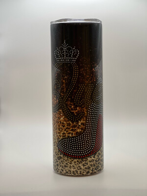 Queen 20oz Skinny Tumbler.