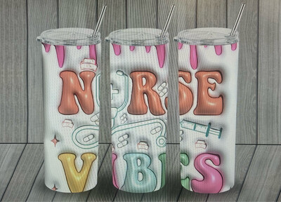 Nurse Vibes 20oz Tumbler Cup